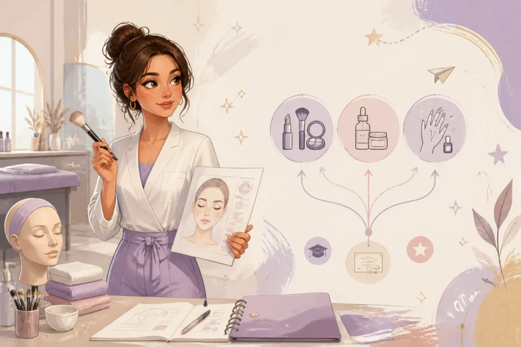 BTS métiers de l'esthétique : options et débouchés