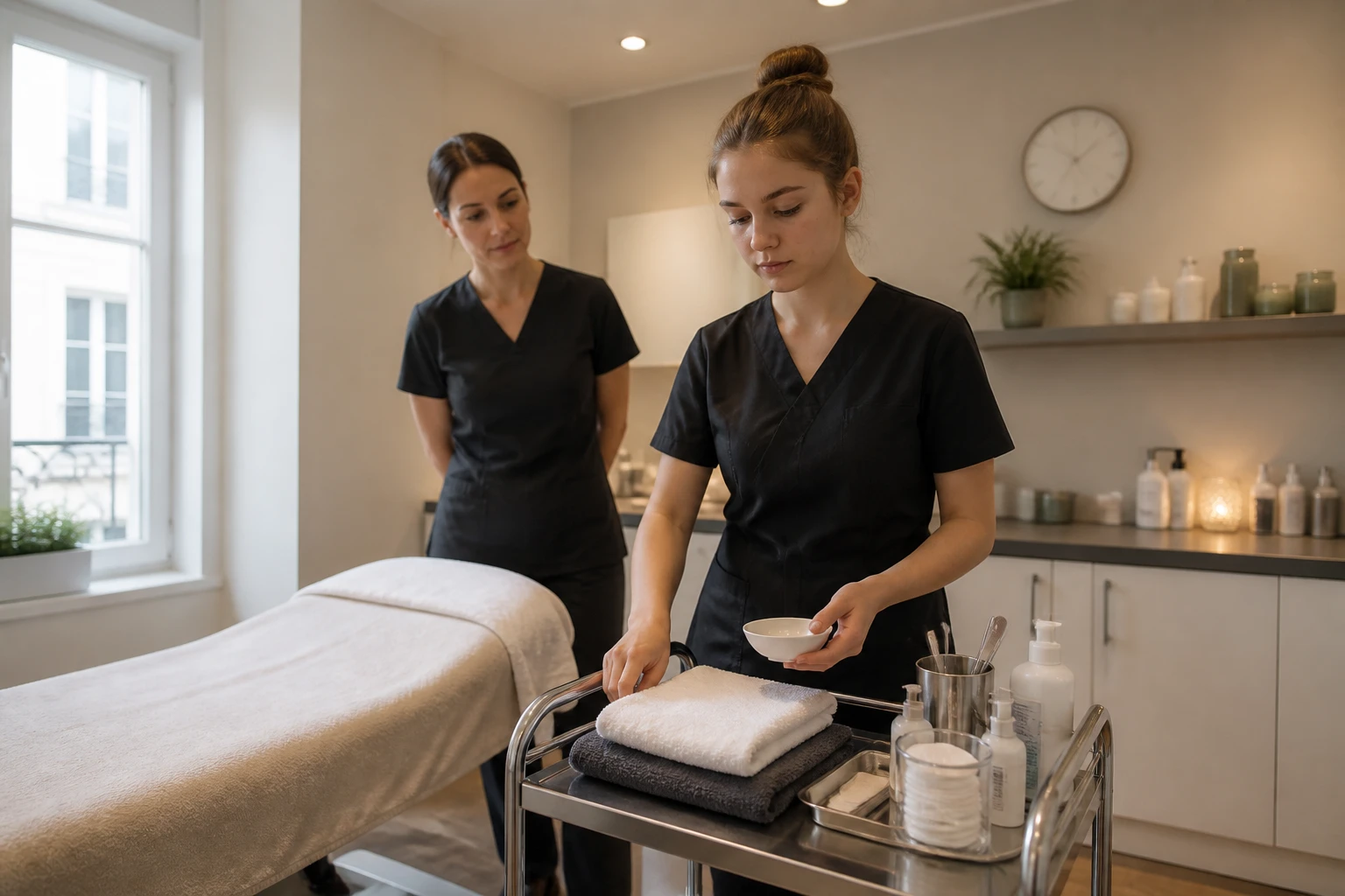 Temps de travail d'un apprenti mineur en institut de beauté : durée, repos et travail de nuit